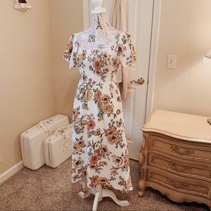 Long Floral Dress